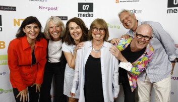 Fagpresseprisene 2018 på Månefisken. Juryen, bestående av Kjersti Løken Stavrum (t.v.), direktør i Stiftelsen Tinius, Anne Hafstad (gravejournalistikk), Reidun Kjelling Nybø (journalistikk og redaksjonell ledelse), Nina Thorvaldsen (markedsarbeid), Tormod Haugstad (journalistikk) og Morten Løberg (foto). Foto: Audun Braastad / NTB scanpix Fagpresseprisene 2018 på Månefisken. Juryen, bestående av Kjersti Løken Stavrum (t.v.), direktør i Stiftelsen Tinius, Anne Hafstad (gravejournalistikk), Reidun Kjelling Nybø (journalistikk og redaksjonell ledelse), Nina Thorvaldsen (markedsarbeid), Tormod Haugstad (journalistikk) og Morten Løberg (foto). Foto: Audun Braastad / NTB scanpix