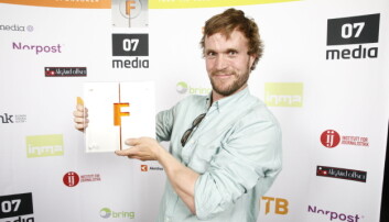 Vinner av fotoprisen, Forsvarets forum og Christian Nørstebø. Foto: Audun Braastad / NTB scanpix Vinner av fotoprisen, Forsvarets forum og Christian Nørstebø. Foto: Audun Braastad / NTB scanpix
