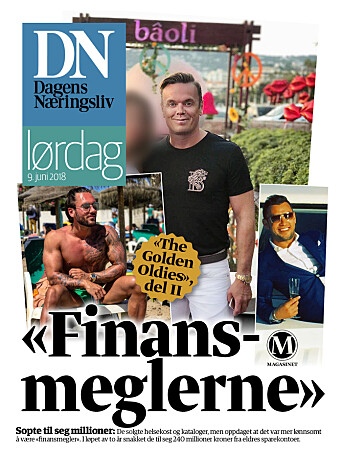 Faksimile DN lørdag 9. juni. Faksimile DN lørdag 9. juni.