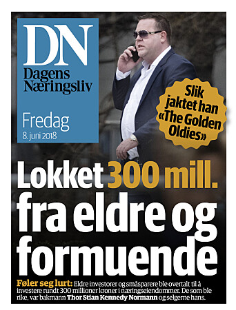 Faksimile DN fredag 8. juni 2018 Faksimile DN fredag 8. juni 2018