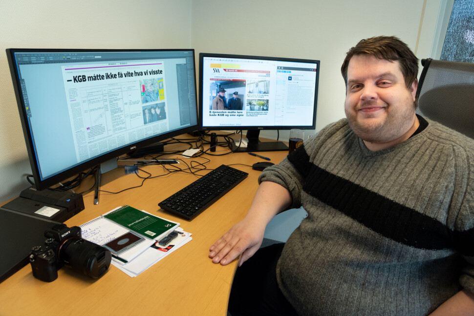 Redaktør og daglig leder Ole-Tommy Pedersen i Sør-Varanger Avis Arkivfoto: Noria Hovden (Innsendt) Redaktør og daglig leder Ole-Tommy Pedersen i Sør-Varanger Avis Arkivfoto: Noria Hovden (Innsendt)