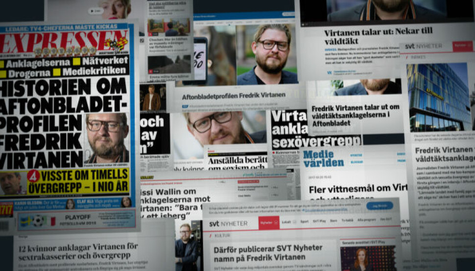 Uppdrag granskning skapte mye debatt i Sverige etter en dokumentar om medienes metoo-dekning. Foto: SVT