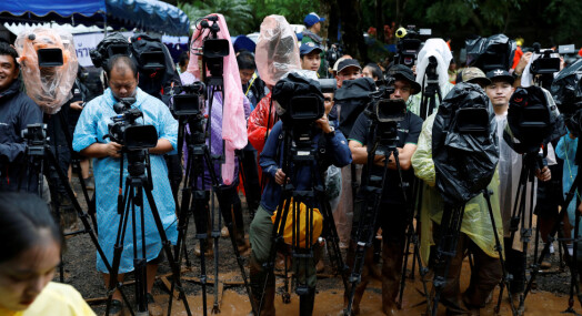 Journalist pågrepet for å ha fløyet drone nær grotteinngangen i Thailand