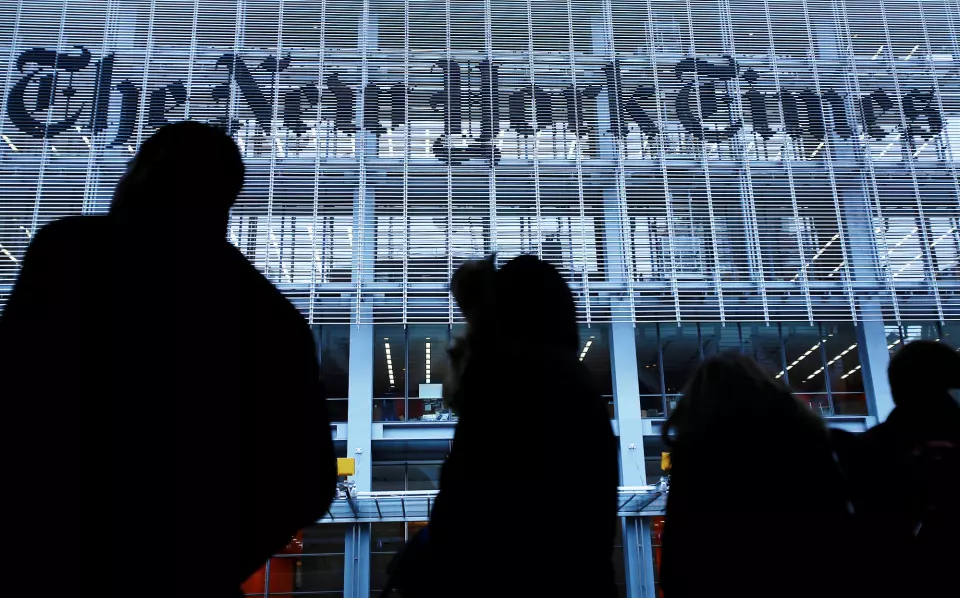 Longform intervjuer blant annet journalister fra New York Times. Foto: Carlo Allegri / REUTERS / NTB scapix
