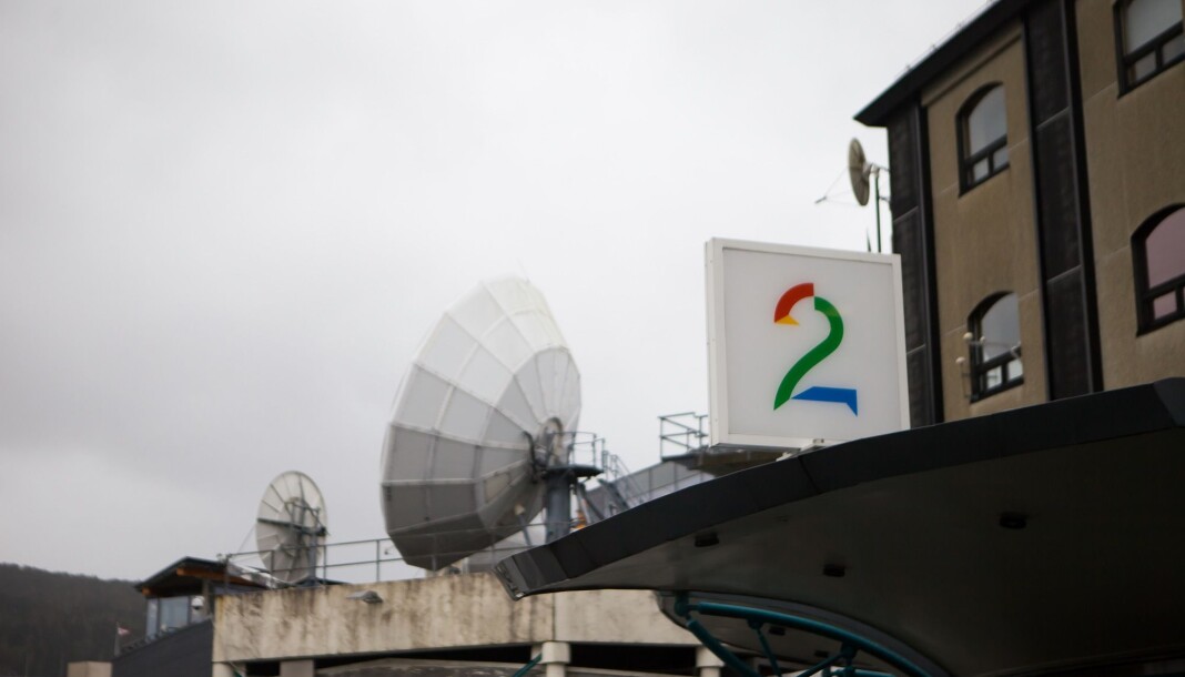 Den siktede TV 2-ansatte har forklart at andre var involvert i underslaget av utstyr verdt 15 millioner fra sin arbeidsgiver. Foto: Emil Weatherhead Breistein / NTB scanpix Den siktede TV 2-ansatte har forklart at andre var involvert i underslaget av utstyr verdt 15 millioner fra sin arbeidsgiver. Foto: Emil Weatherhead Breistein / NTB scanpix