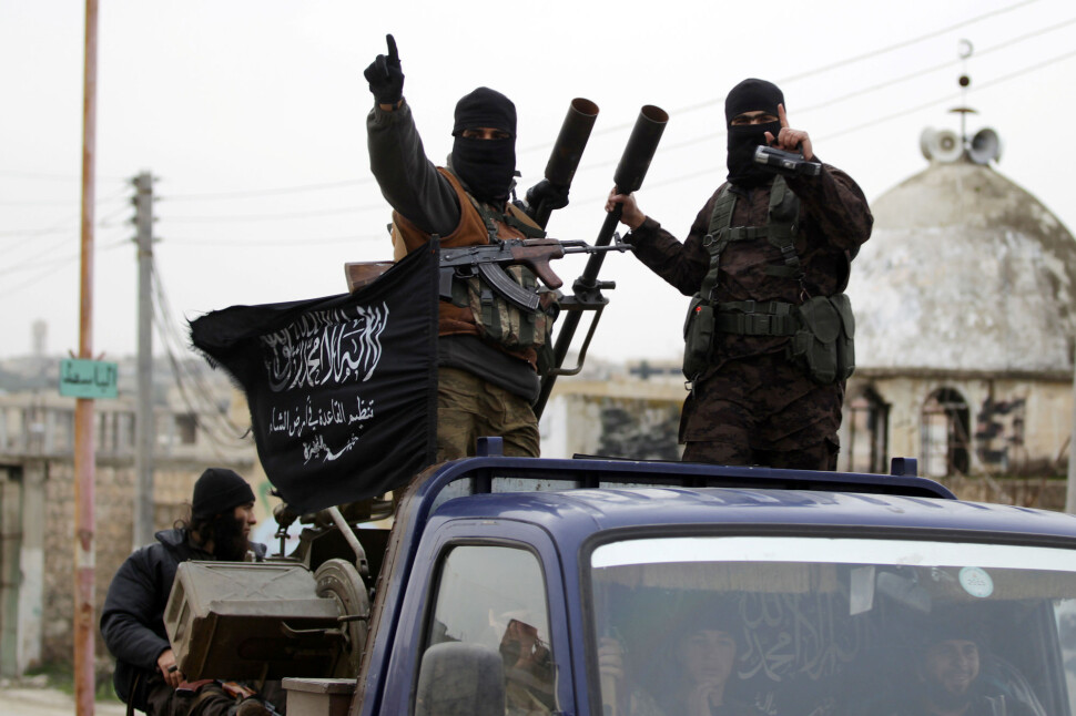 Medlemmer av den ytterliggående opprørsgruppa Jabhet Fatah al-Sham, tidligere Nusrafronten, som angivelig skal ha tatt journalist Yasuda til fange. Her i Syria i 2014. Foto: Khalil Ashawi / Reuters / NTB scanpix Medlemmer av den ytterliggående opprørsgruppa Jabhet Fatah al-Sham, tidligere Nusrafronten, som angivelig skal ha tatt journalist Yasuda til fange. Her i Syria i 2014. Foto: Khalil Ashawi / Reuters / NTB scanpix