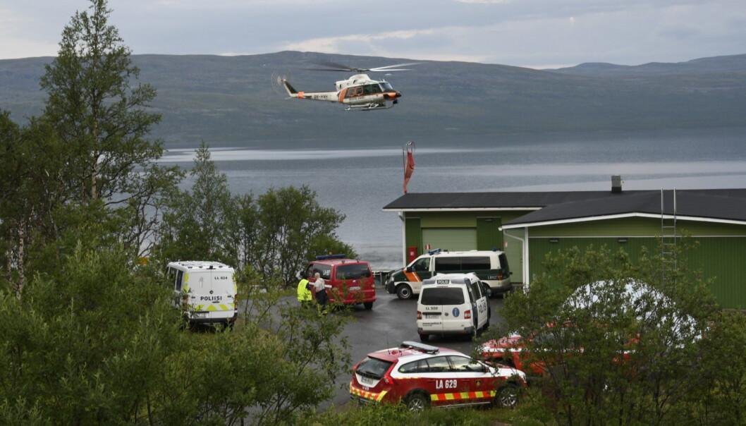 En nordmann omkom, og en ble lettere skadd da et gyrokopter styrtet ved Kilpisjärvi i Finland lørdag ettermiddag. Foto: Gareth Hutton / NTB scanpix En nordmann omkom, og en ble lettere skadd da et gyrokopter styrtet ved Kilpisjärvi i Finland lørdag ettermiddag. Foto: Gareth Hutton / NTB scanpix