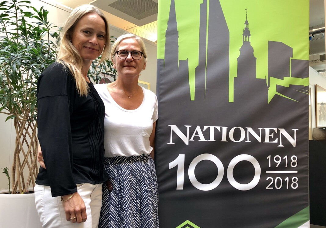 Sjefredaktør Irene Halvorsen og konsernsjef Lise Vedde-Fjærestad er fornøyde med fjoråret, men er mest opptatt av å se fremover. Foto: Roger Aarli-Grøndalen Sjefredaktør Irene Halvorsen og konsernsjef Lise Vedde-Fjærestad er fornøyde med fjoråret, men er mest opptatt av å se fremover. Foto: Roger Aarli-Grøndalen