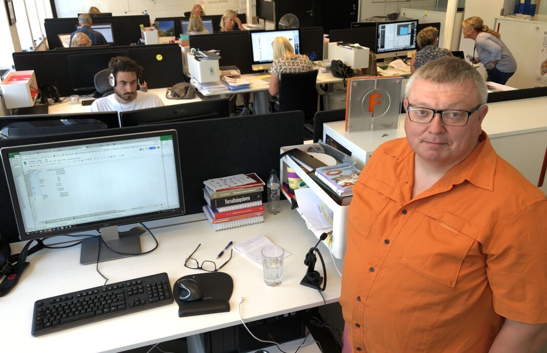 Utviklingsredaktør Ole Petter Pedersen har ledet flere av de prisvinnende prosjektene til Kommunal Rapport. Foto: Roger Aarli-Grøndalen Utviklingsredaktør Ole Petter Pedersen har ledet flere av de prisvinnende prosjektene til Kommunal Rapport. Foto: Roger Aarli-Grøndalen
