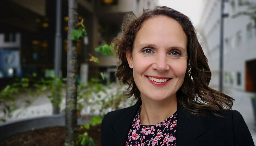 Kari Vartdal Riise kommer fra Dagens Næringsliv, der hun har dekket makro, finans og politikk gjennom 14 år. Foto: DNB Kari Vartdal Riise kommer fra Dagens Næringsliv, der hun har dekket makro, finans og politikk gjennom 14 år. Foto: DNB