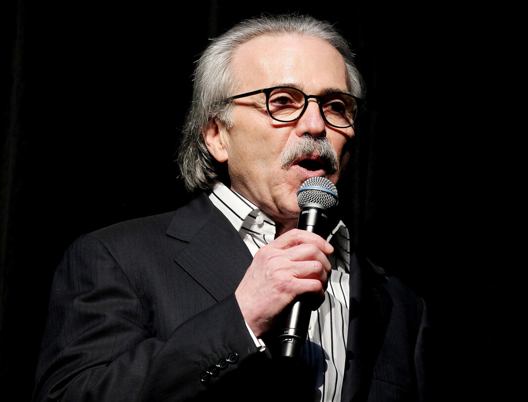 David Pecker er en av to ledere i National Enquirer som skal ha fått innvilget immunitet fra påtalemyndighetene for å kunne snakke om Donald Trump. Foto: Reuters / NTB scanpix David Pecker er en av to ledere i National Enquirer som skal ha fått innvilget immunitet fra påtalemyndighetene for å kunne snakke om Donald Trump. Foto: Reuters / NTB scanpix