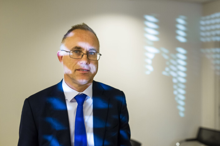Advokat Tarjei Thorkildsen representerer Spekter/NRK i Arbeidsretten. Foto: Kristine Lindebø Advokat Tarjei Thorkildsen representerer Spekter/NRK i Arbeidsretten. Foto: Kristine Lindebø