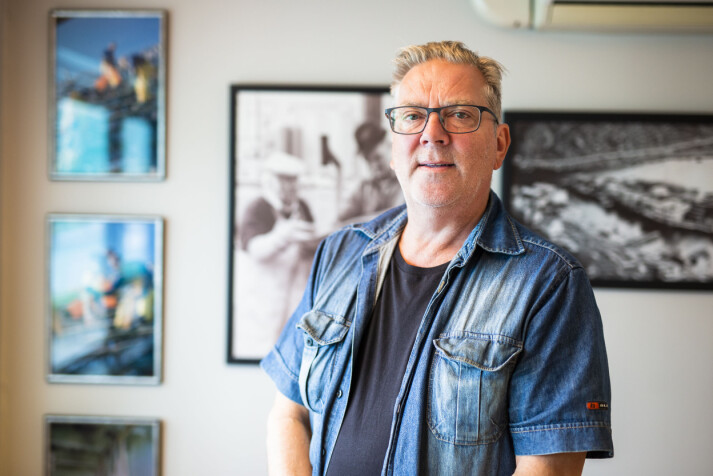 Redaktør Hjalmar Martinussen har tro på papiravisa. Foto: Kristine Lindebø Redaktør Hjalmar Martinussen har tro på papiravisa. Foto: Kristine Lindebø