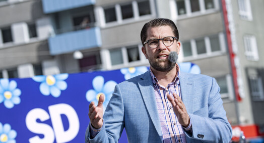 Sverigedemokraterna sier partiet vil boikotte SVTs valgsendinger