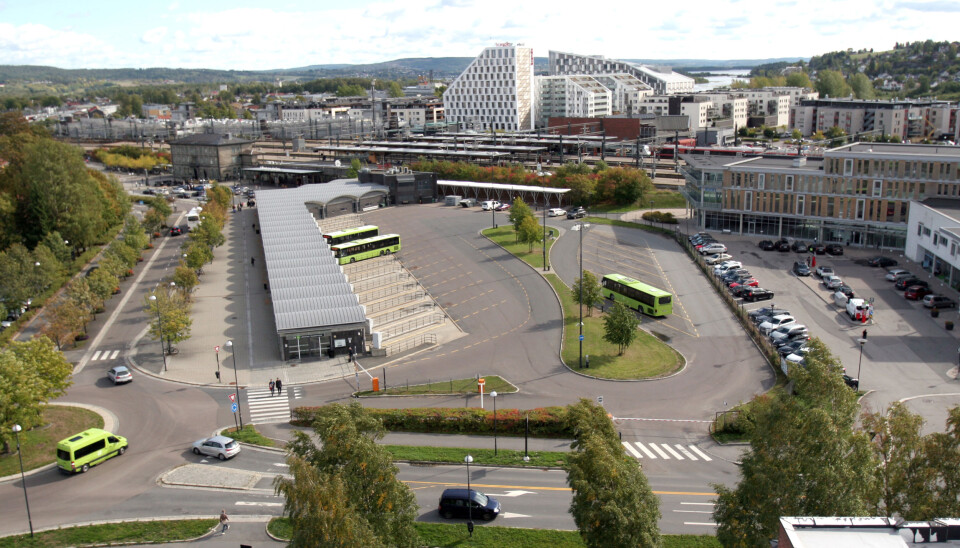 Dette er tomten sett fra rådhustårnet i Skedsmo kommune. Foto: Glenn Slydal Johansen Dette er tomten sett fra rådhustårnet i Skedsmo kommune. Foto: Glenn Slydal Johansen