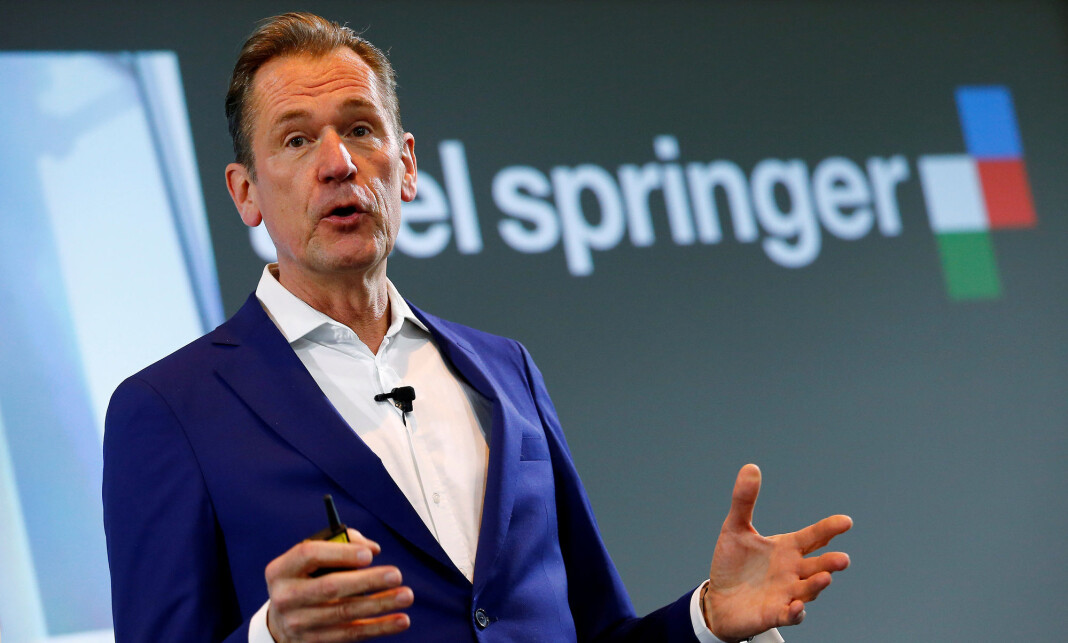 Mathias Döpfner er en av Europas mektigste medietopper. Nå går han inn i styret til strømmegiganten Netflix. Foto: Hannibal Hanschke / Reuters / NTB scanpix Mathias Döpfner er en av Europas mektigste medietopper. Nå går han inn i styret til strømmegiganten Netflix. Foto: Hannibal Hanschke / Reuters / NTB scanpix