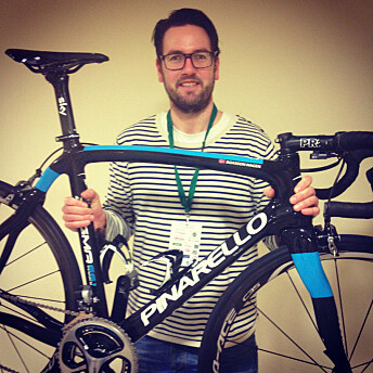 Jarle Fredagsvik, redaktør for nettstedet procycling.no Jarle Fredagsvik, redaktør for nettstedet procycling.no