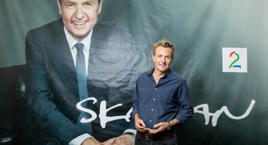 Krisetall for Skavlan på TV 2 Krisetall for Skavlan på TV 2