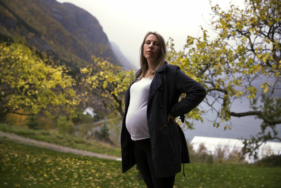 Frilansfotograf Ingerid Jordal mener hun har møtt motgang i Nav-systemet da hun skulle søke om foreldrepenger. Foto: Privat