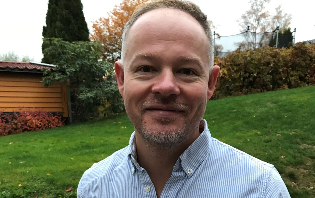Etter ti år i TV 2 - de siste tre som leder for den «Gullruten»-vinnende seersuksessen «Åsted Norge», blir Bjørn Carlsen (41) redaksjonssjef i Dagbladet TV.
Foto: Ane Rostad Stokholm Etter ti år i TV 2 - de siste tre som leder for den «Gullruten»-vinnende seersuksessen «Åsted Norge», blir Bjørn Carlsen (41) redaksjonssjef i Dagbladet TV.
Foto: Ane Rostad Stokholm