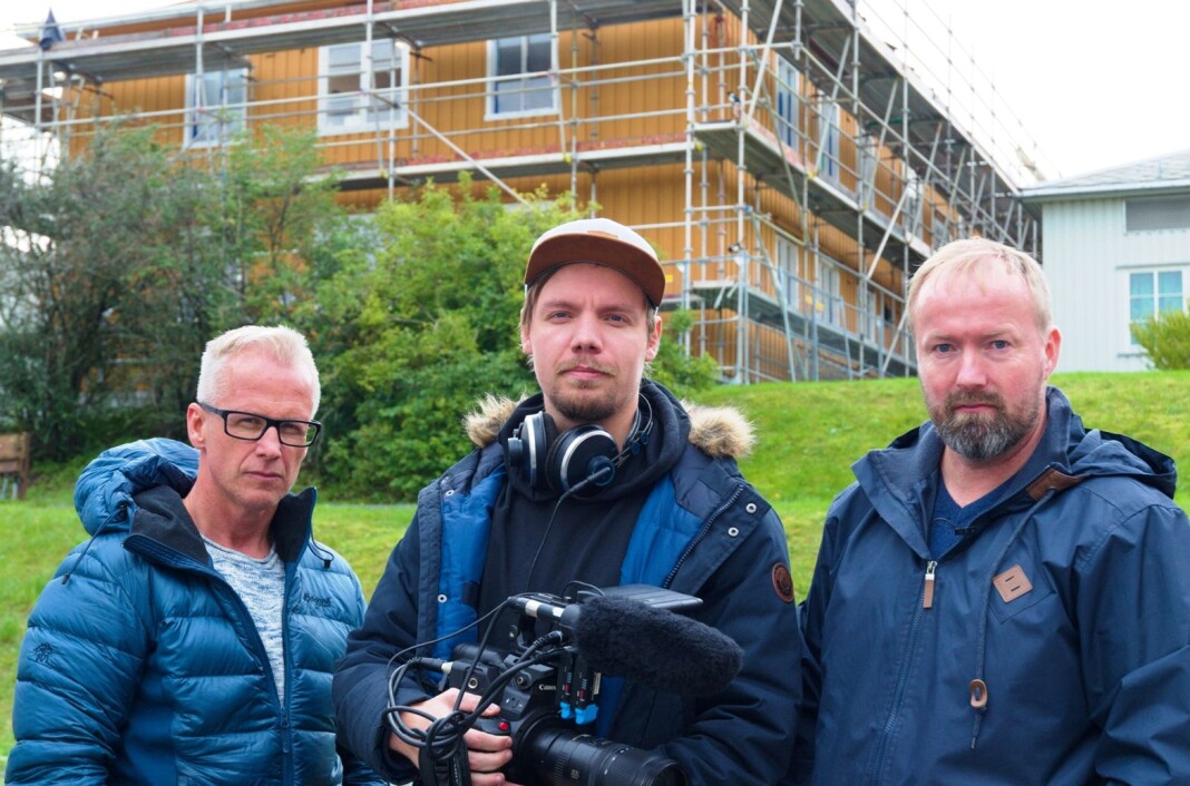 Insider avdekker dårlige arbeidsforhold på byggeplasser. F.v. Stein Morten Lier, fotograf Tobias Grøndahl og Vidar Sagmyr. Alle foto: Bjørn Lønnum
Andreassen Insider avdekker dårlige arbeidsforhold på byggeplasser. F.v. Stein Morten Lier, fotograf Tobias Grøndahl og Vidar Sagmyr. Alle foto: Bjørn Lønnum
Andreassen