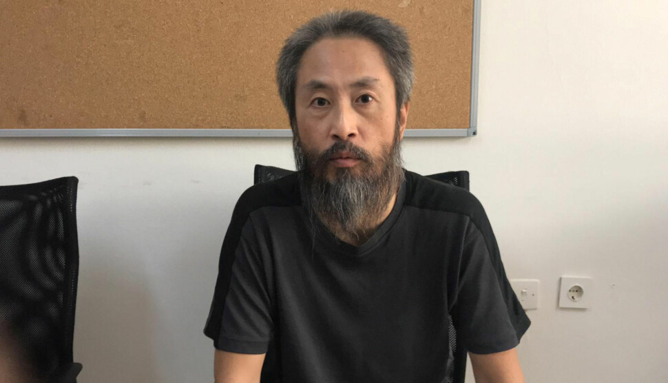 Den japanske frilansjournalisten Jumpei Yasuda, som har vært gissel hos syriske opprørere siden 2015, er frigitt. Foto: Reuters / NTB scanpix