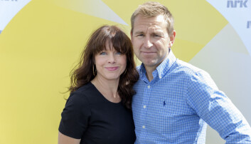Produsent Vanja Strømstad i Monster sammen med Øystein Milli. Foto: NRK Produsent Vanja Strømstad i Monster sammen med Øystein Milli. Foto: NRK