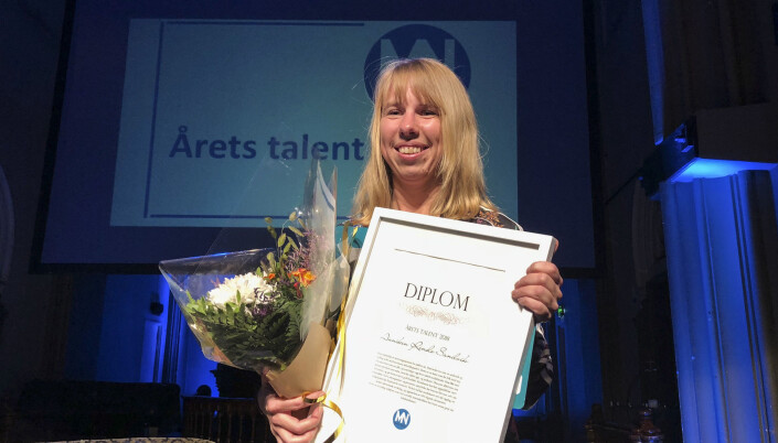 Ansvarlig redaktør i Finnmarken, Anniken Renslo Sandvik, ble i fjor kåret til årets talent under Medienettverkets høstmøte. Foto: Mette Bugge / NTB scanpix Ansvarlig redaktør i Finnmarken, Anniken Renslo Sandvik, ble i fjor kåret til årets talent under Medienettverkets høstmøte. Foto: Mette Bugge / NTB scanpix