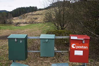 Norske postkasser tomme for brev to dager i uken