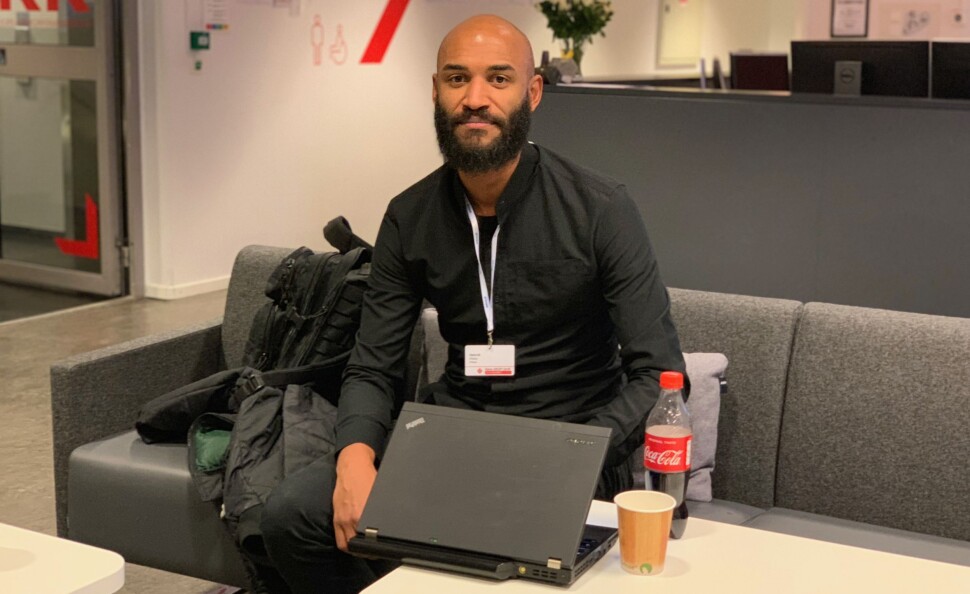 Henrik Chulu ga råd om sikkerhet under Dataskup i oktober. Foto: Glenn Slydal Johansen Henrik Chulu ga råd om sikkerhet under Dataskup i oktober. Foto: Glenn Slydal Johansen