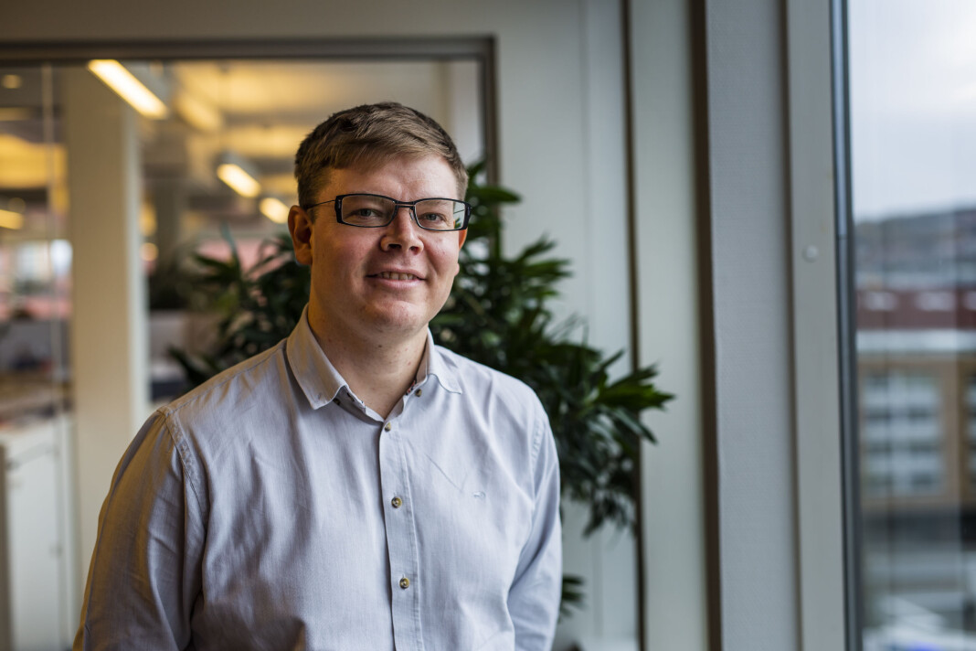 Glenn Slydal Johansen går fra Journalisten til KLP. Foto: Kristine Lindebø Glenn Slydal Johansen går fra Journalisten til KLP. Foto: Kristine Lindebø