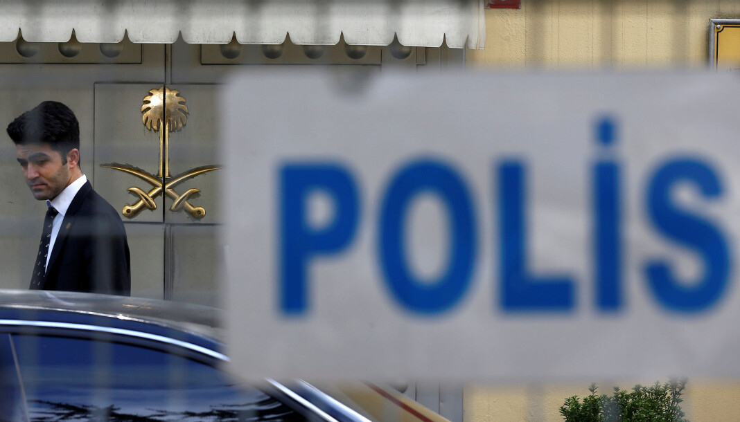 Tyrkiske myndigheter kommer med nye opplysninger om drapet på Jamal Khashoggi. Foto: Reuters / NTB scanpix Tyrkiske myndigheter kommer med nye opplysninger om drapet på Jamal Khashoggi. Foto: Reuters / NTB scanpix