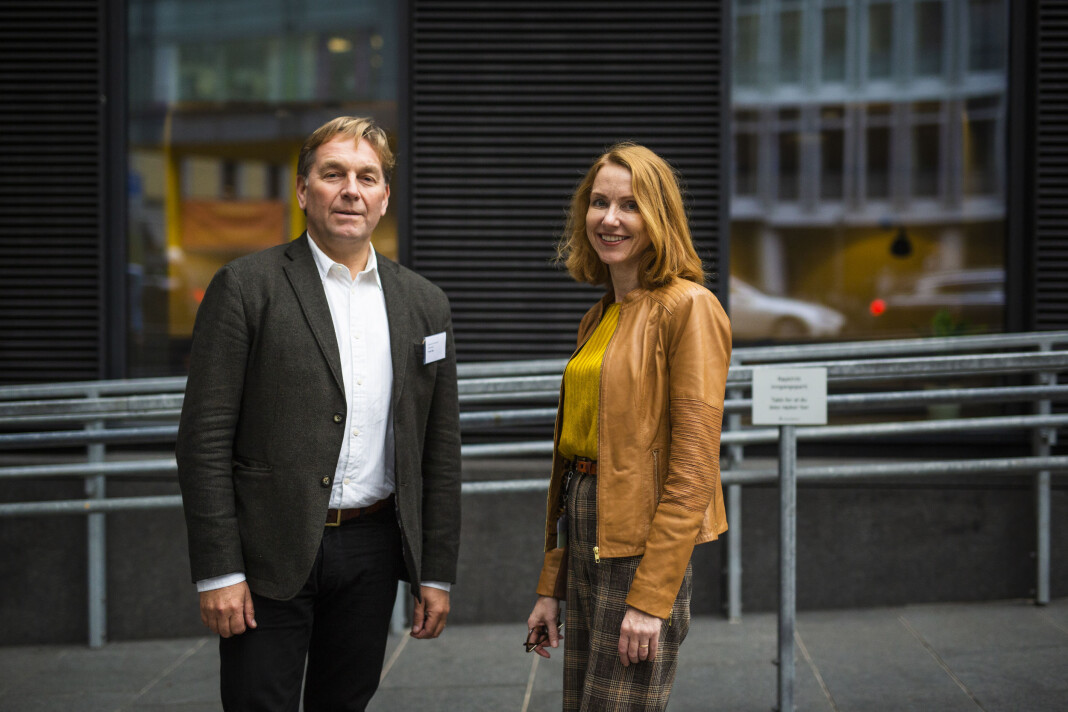 Trond Idås i NJ og professor Kristin Skare Orgeret ved Oslomet har forsket på seksuell trakassering i norske redaksjoner. Foto: Kristine Lindebø Trond Idås i NJ og professor Kristin Skare Orgeret ved Oslomet har forsket på seksuell trakassering i norske redaksjoner. Foto: Kristine Lindebø