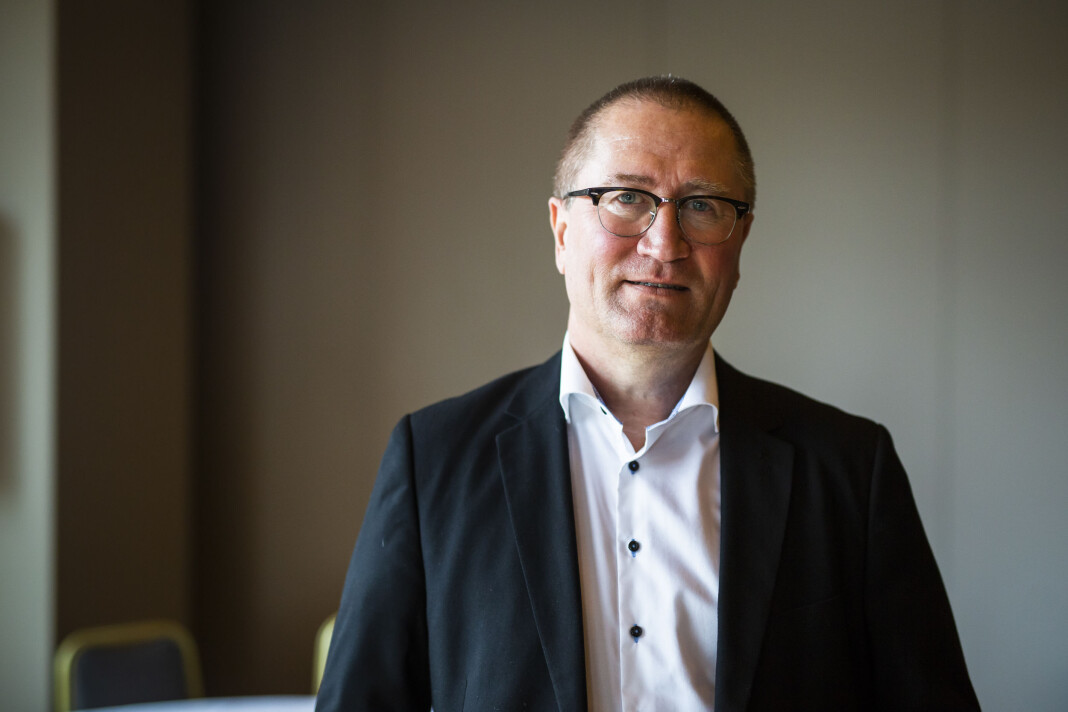 Kulturpolitisk talsmann Geir Jørgen Bekkevold i Kristelig Folkeparti (KrF) vil øke pressestøtten. Foto: Kristine Lindebø Kulturpolitisk talsmann Geir Jørgen Bekkevold i Kristelig Folkeparti (KrF) vil øke pressestøtten. Foto: Kristine Lindebø