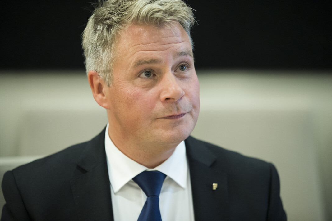 Tidligere justis- og beredskapsminister Per-Willy Amundsen er imot FNs migrasjonspakt. Foto: Berit Roald / NTB scanpix Tidligere justis- og beredskapsminister Per-Willy Amundsen er imot FNs migrasjonspakt. Foto: Berit Roald / NTB scanpix