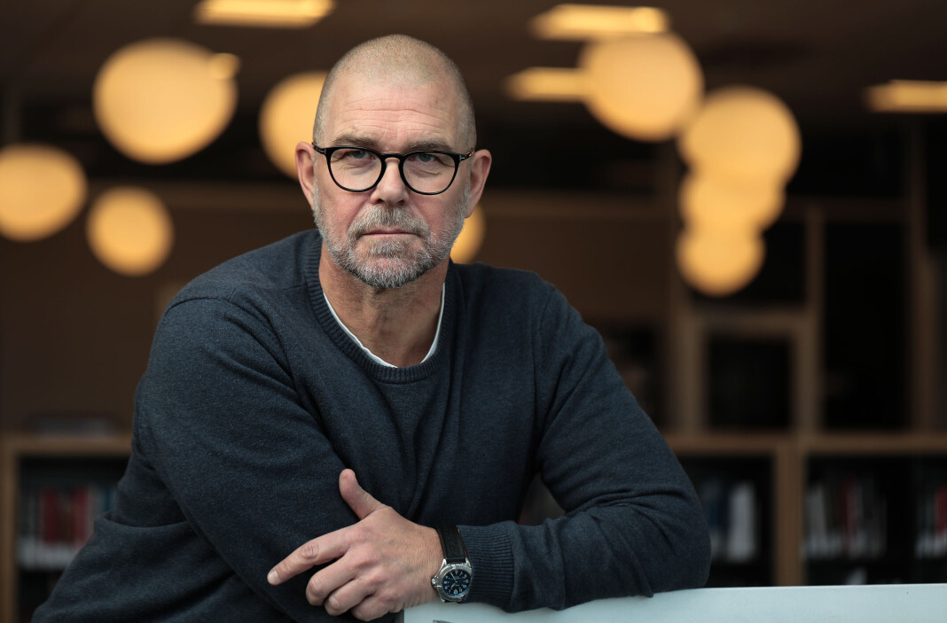 Rino Andersen skal nå se om det finnes et liv utenfor journalistikken. Foto: Jørn Grønlund Rino Andersen skal nå se om det finnes et liv utenfor journalistikken. Foto: Jørn Grønlund