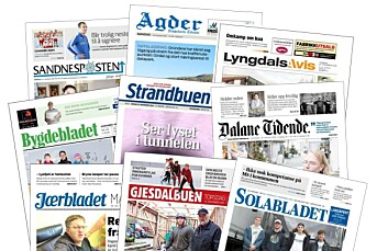 Amedia overtar ni lokalaviser i Rogaland og Vest-Agder