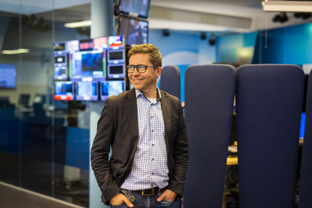 – Nå lager vi ingenting til nett som ikke har skikkelig kvalitet, sier distriktsredaktør Ragnar Christensen i NRK Rogaland. Foto: Kristine Lindebø – Nå lager vi ingenting til nett som ikke har skikkelig kvalitet, sier distriktsredaktør Ragnar Christensen i NRK Rogaland. Foto: Kristine Lindebø