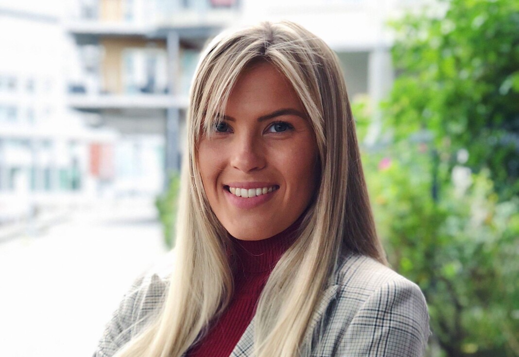 Helt siden hun var nyutdannet journalist, har Line Pevik jobbet med Trondheims-satsingen Trd.by. Foto: Adresseavisen Helt siden hun var nyutdannet journalist, har Line Pevik jobbet med Trondheims-satsingen Trd.by. Foto: Adresseavisen