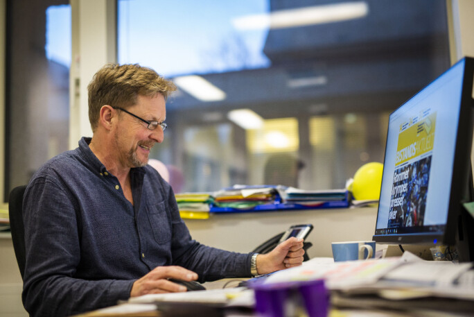 Gunnar Zachrisen, ansvarlig redaktør i Bistandsaktuelt. Foto: Kristine Lindebø Gunnar Zachrisen, ansvarlig redaktør i Bistandsaktuelt. Foto: Kristine Lindebø
