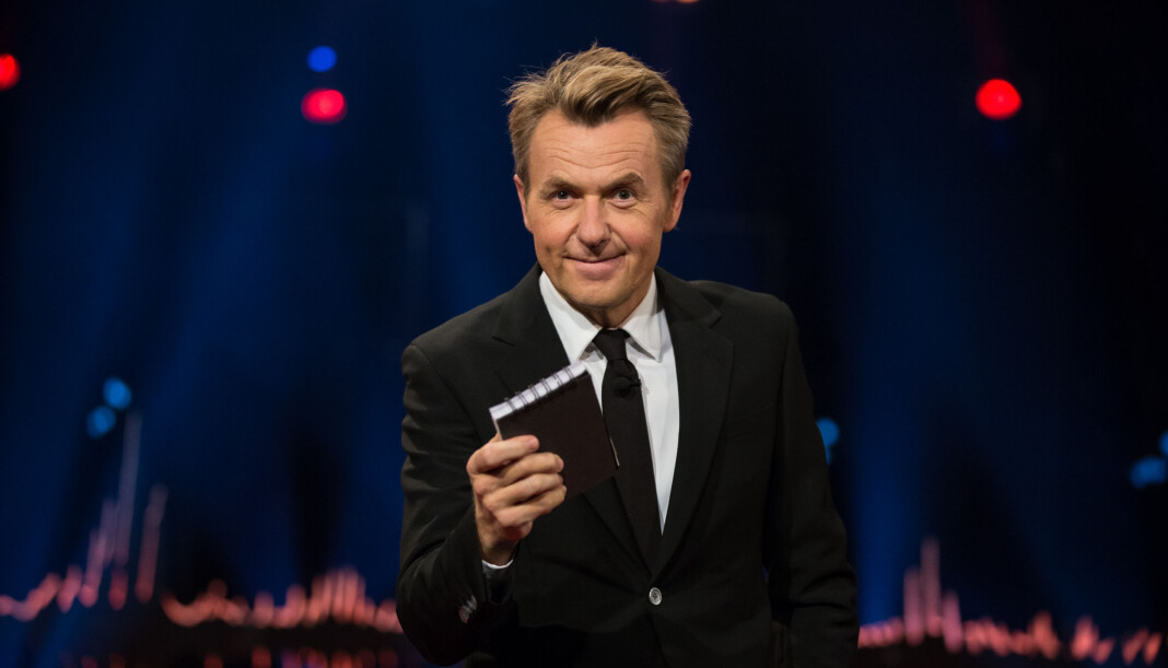 Fredrik Skavlan flyttes fra fredag til lørdag. Foto: TV 2 Fredrik Skavlan flyttes fra fredag til lørdag. Foto: TV 2