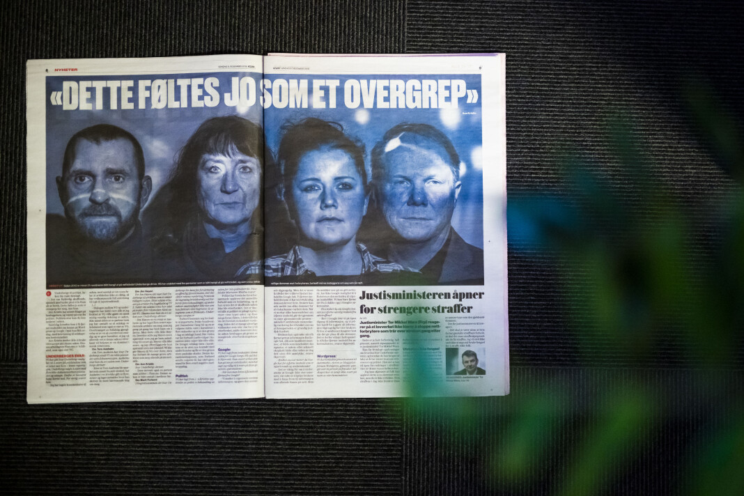 Disse fire stilte opp i VGs sak om netthets. Alle er omtalt flere ganger på nettstedet til mannen som VG beskriver som netthetser. Foto: Kristine Lindebø Disse fire stilte opp i VGs sak om netthets. Alle er omtalt flere ganger på nettstedet til mannen som VG beskriver som netthetser. Foto: Kristine Lindebø