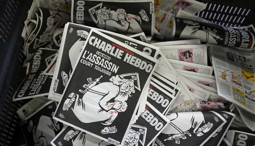 17 mennesker ble drept i terrorangrepene. Blant dem var flere journalister og karikaturtegnere som deltok på et redaksjonsmøte i Charlie Hebdo i Paris. Foto: Reuters / NTB scanpix