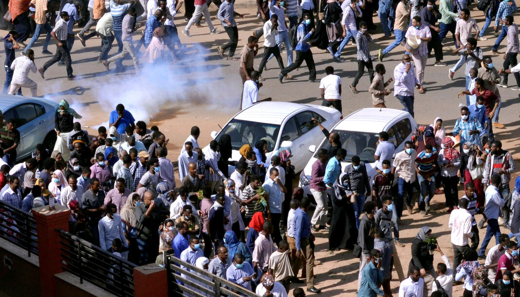 Minst 37 mennesker er ifølge Amnesty International drept i sammenstøt mellom demonstranter og sikkerhetsstyrker i Sudan den siste uka. Foto: Reuters / NTB scanpix Minst 37 mennesker er ifølge Amnesty International drept i sammenstøt mellom demonstranter og sikkerhetsstyrker i Sudan den siste uka. Foto: Reuters / NTB scanpix