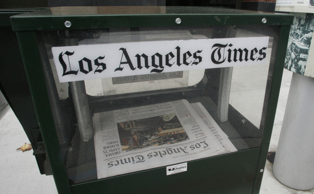 Skadeprogrammet rammet et trykkeri i Los Angeles, noe som rammet produksjon og levering av blant annet Los Angeles Times og San Diego Union-Tribune. Foto: Reuters / NTB scanpix Skadeprogrammet rammet et trykkeri i Los Angeles, noe som rammet produksjon og levering av blant annet Los Angeles Times og San Diego Union-Tribune. Foto: Reuters / NTB scanpix