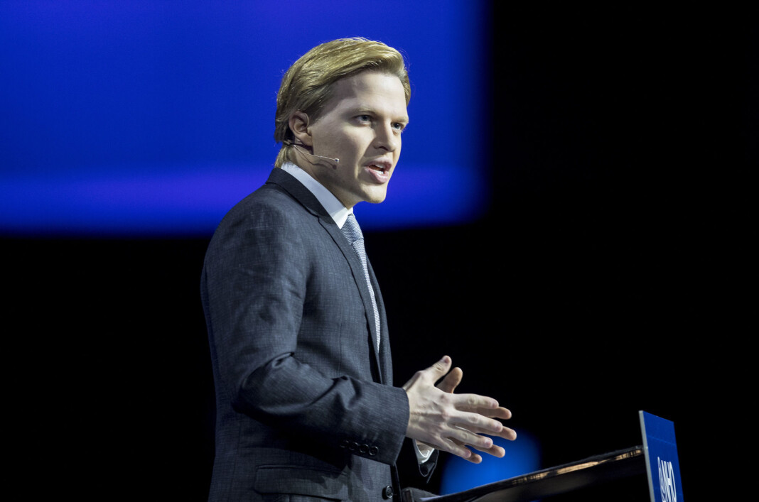 Selv om han kun er 31 år, har Ronan Farrow allerede bidratt til å sette spor etter seg i amerikansk pressehistorie. Foto: Vidar Ruud / NTB scanpix Selv om han kun er 31 år, har Ronan Farrow allerede bidratt til å sette spor etter seg i amerikansk pressehistorie. Foto: Vidar Ruud / NTB scanpix