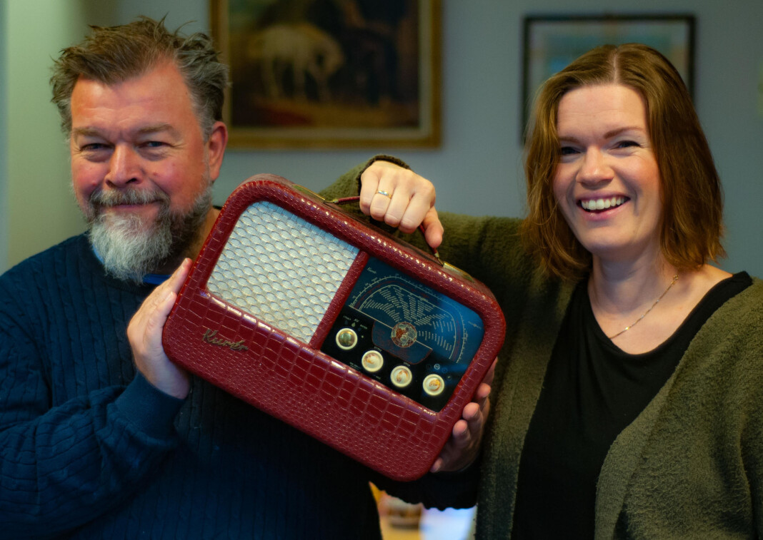 Lars Erik Ertzgaard Ringen sammen med sin Kurér-kollega Kristin Norvoll Mork. Lars Erik Ertzgaard Ringen sammen med sin Kurér-kollega Kristin Norvoll Mork.
