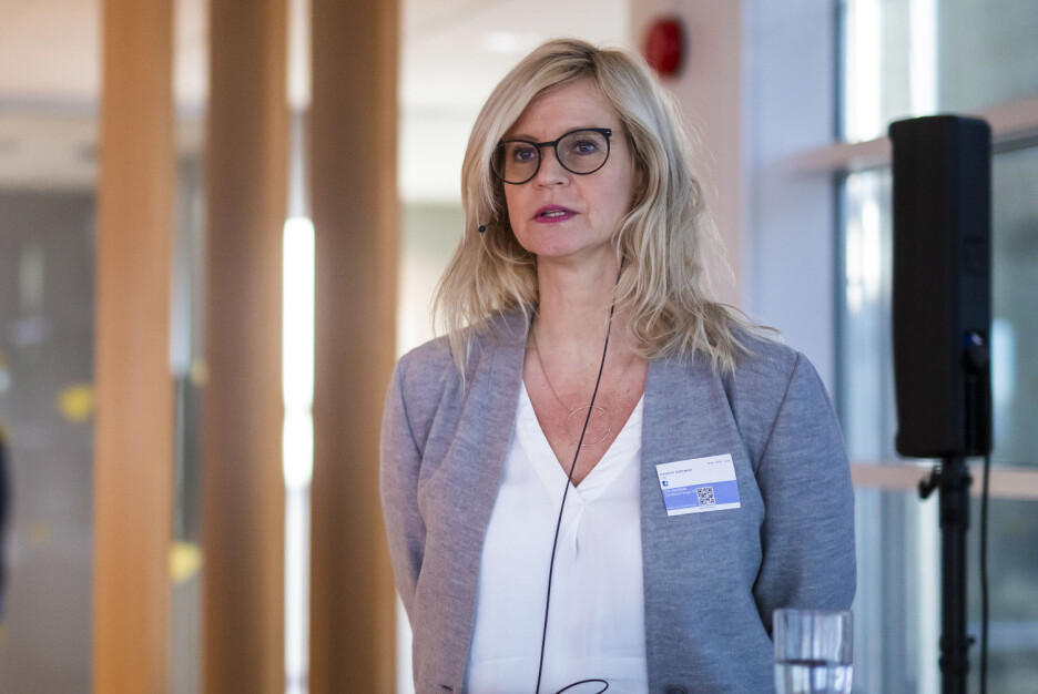 Nyhetsredaktør Karianne Solbrække i TV 2. Nyhetsredaktør Karianne Solbrække i TV 2.