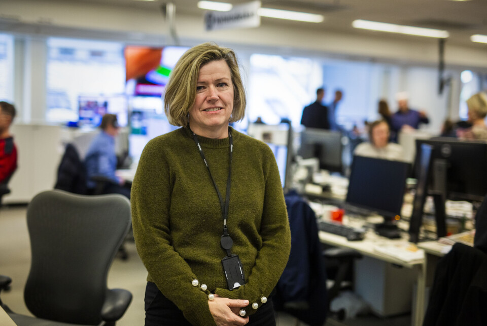 Nyhetsredaktør Tone Tveøy Strøm-Gundersen i Aftenposten. Nyhetsredaktør Tone Tveøy Strøm-Gundersen i Aftenposten.