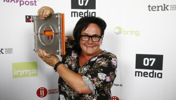 Tove Lie i Khrono ble i fjor kåret til årets fagpresseredaktør under utdelingen av Fagpresseprisene 2018 på Månefisken. Foto: Audun Braastad / NTB scanpix Tove Lie i Khrono ble i fjor kåret til årets fagpresseredaktør under utdelingen av Fagpresseprisene 2018 på Månefisken. Foto: Audun Braastad / NTB scanpix